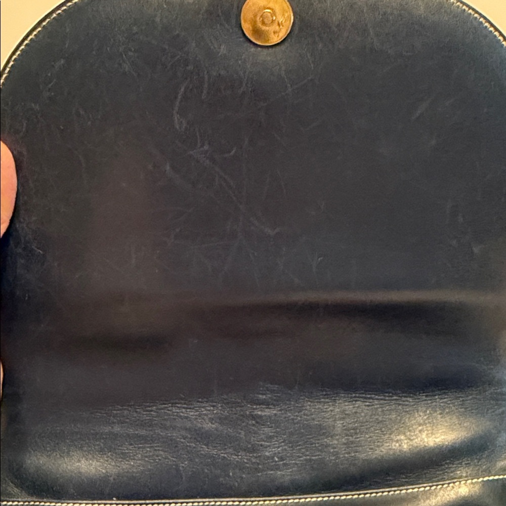 Vintage Gucci Navy Blue Crossbody Bag - Picture 10 of 12